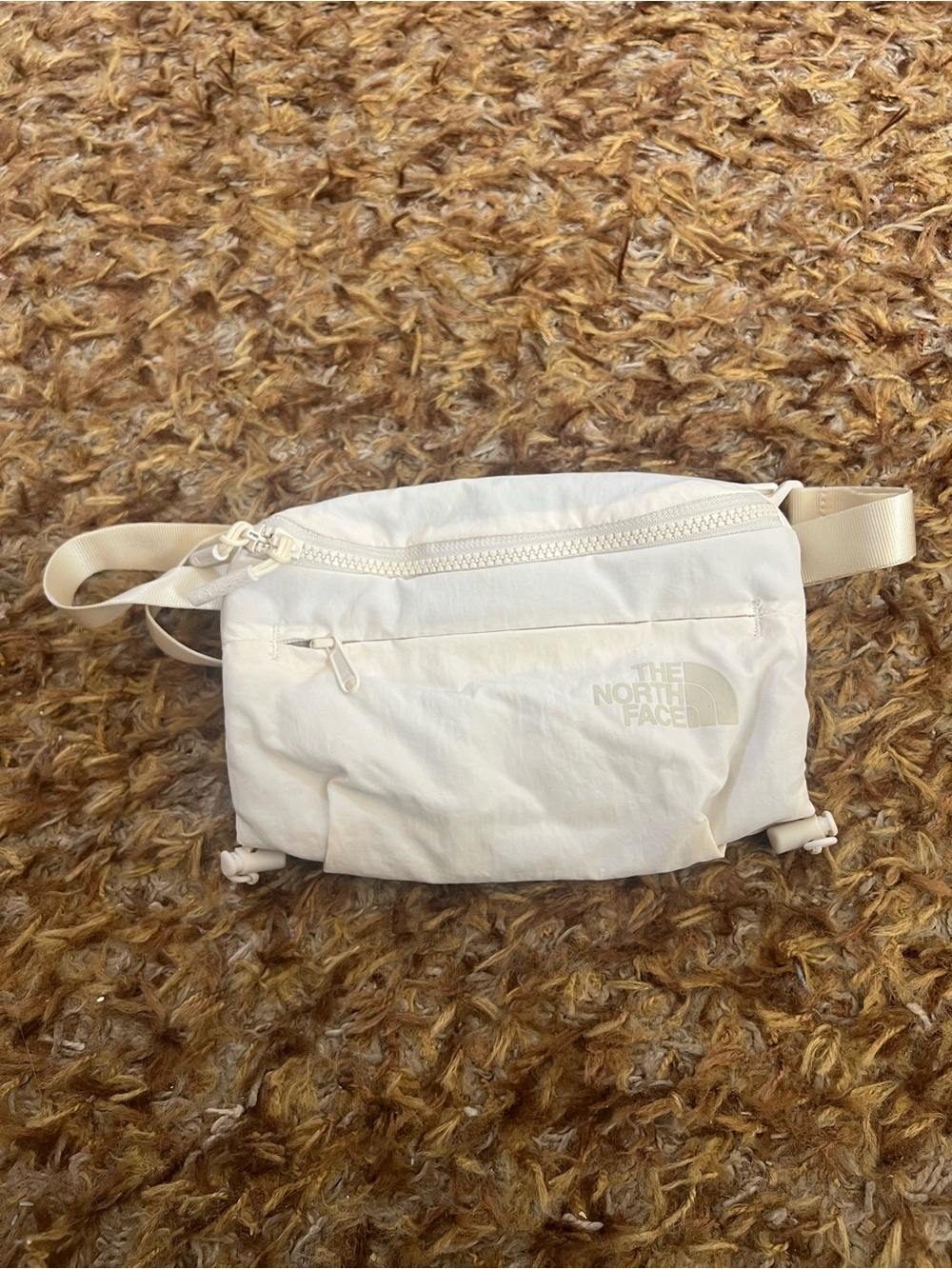 New The North Face waist bag white